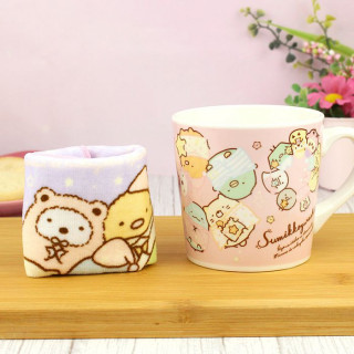 Set Mug et Serviette San-X Sumikko Gurashi - Bonne Nuit  sur Tamtokki Boutique Kawaii
