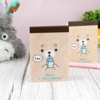 Bloc Note Qlia - I am a Kuma  sur Tamtokki Boutique Kawaii