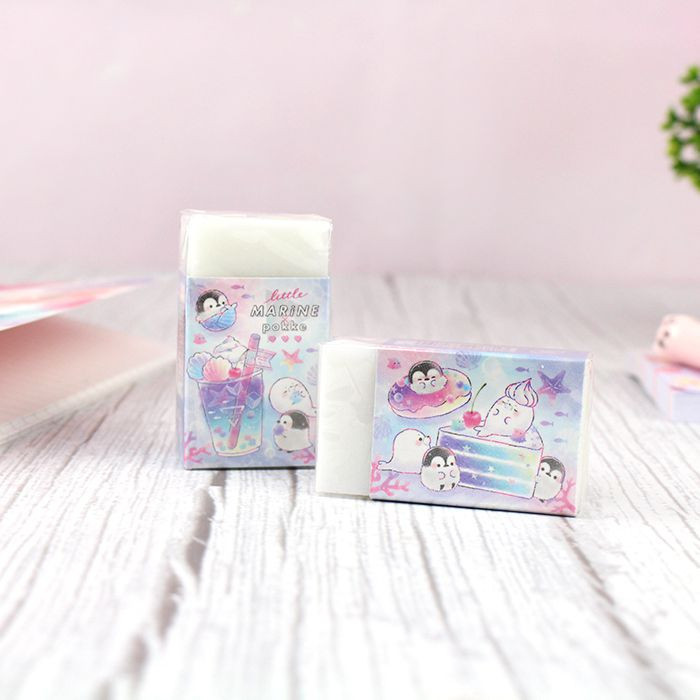 Gomme Kamio Japan Little Marine Pokke   sur Tamtokki Boutique Kawaii
