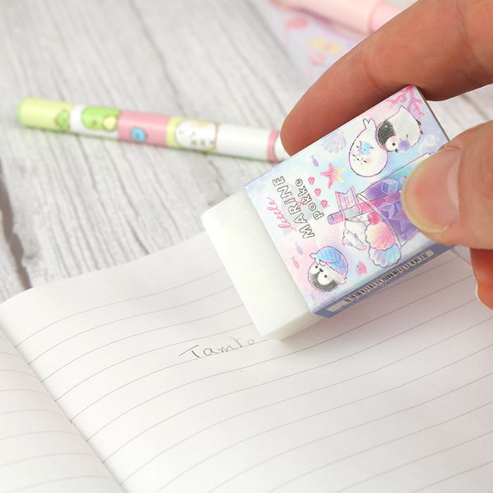 Gomme Kamio Japan Little Marine Pokke   sur Tamtokki Boutique Kawaii