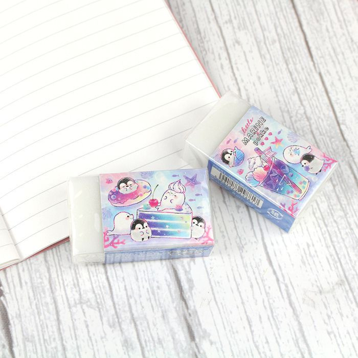 Gomme Kamio Japan Little Marine Pokke   sur Tamtokki Boutique Kawaii