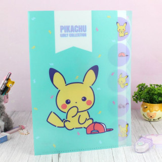 Pochette Plastique A4 intercalaires Pokémon - Pikachu Girly Collection  sur Tamtokki Boutique Kawaii