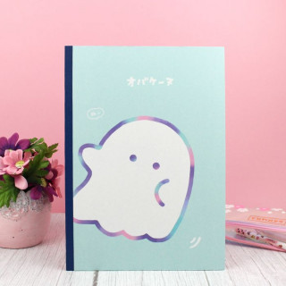 Cahier Crux Japan - Cute Ghost Obakenu  sur Tamtokki Boutique Kawaii