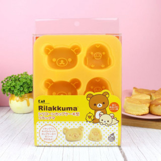 Moule à Gâteaux individuels San-x Rilakkuma  sur Tamtokki Boutique Kawaii