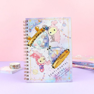 Carnet San-X Sentimental Circus - Sablier  sur Tamtokki Boutique Kawaii