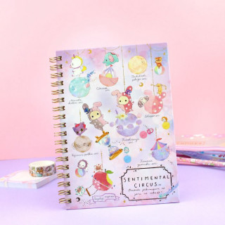 Carnet San-X Sentimental Circus - Planètes  sur Tamtokki Boutique Kawaii