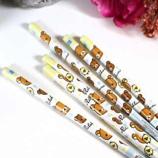 Crayon à Papier Rilakkuma jaune / Tamtokki.com - Boutique Kawaii en France IM#4500