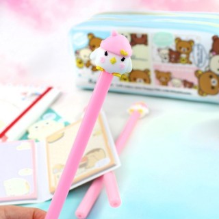 Stylo Pingouin Rose / Tamtokki.com - Boutique Kawaii en France IM#6442