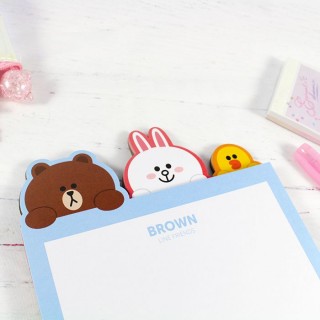 Bloc Note Line Friends / Tamtokki.com - Boutique Kawaii en France IM#6929