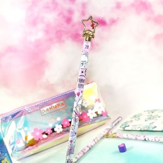 Crayon à Papier Enchanted Time Cats - Love Letter / Tamtokki.com - Boutique Kawaii en France IM#7115