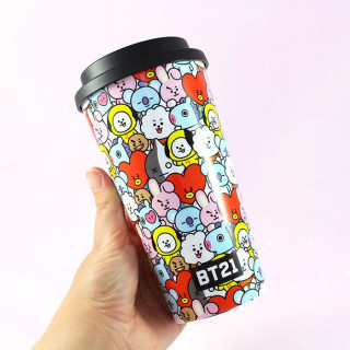 Mug De Voyage isotherme BT21 / Tamtokki.com - Boutique Kawaii en France IM#8858