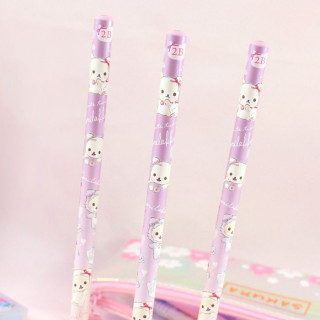 Crayon à Papier San-X Cute Twin Korilakuma - Violet / Tamtokki.com - Boutique Kawaii en France IM#8874