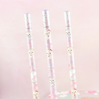 Crayon à Papier San-X Korilakkuma Cute Twin -Petits Cœurs / Tamtokki.com - Boutique Kawaii en France IM#8881