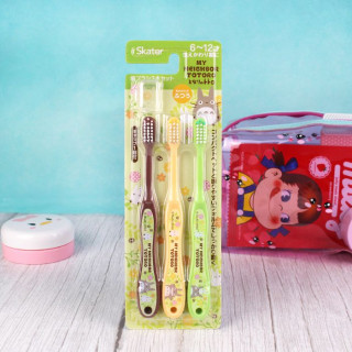 3 Brosses à dents pour enfants - Totoro Ghibli / Tamtokki.com - Boutique Kawaii en France IM#9226