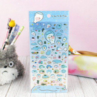 Autocollants San-X Jinbei San - Ocean   sur Tamtokki Boutique Kawaii