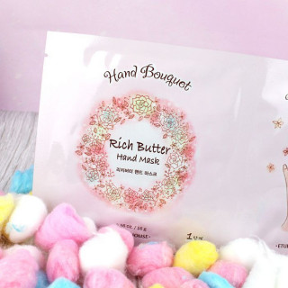 ETUDE HOUSE Hand Bouquet Rich Butter Hand Mask Sheet - Masque pour les Mains / Tamtokki.com - Boutique Kawaii en France IM#9810