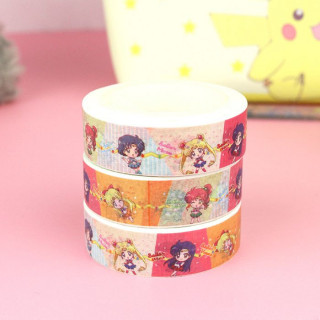 Washi Tape Sailor Moon - Colorful / Tamtokki.com - Boutique Kawaii en France IM#9943